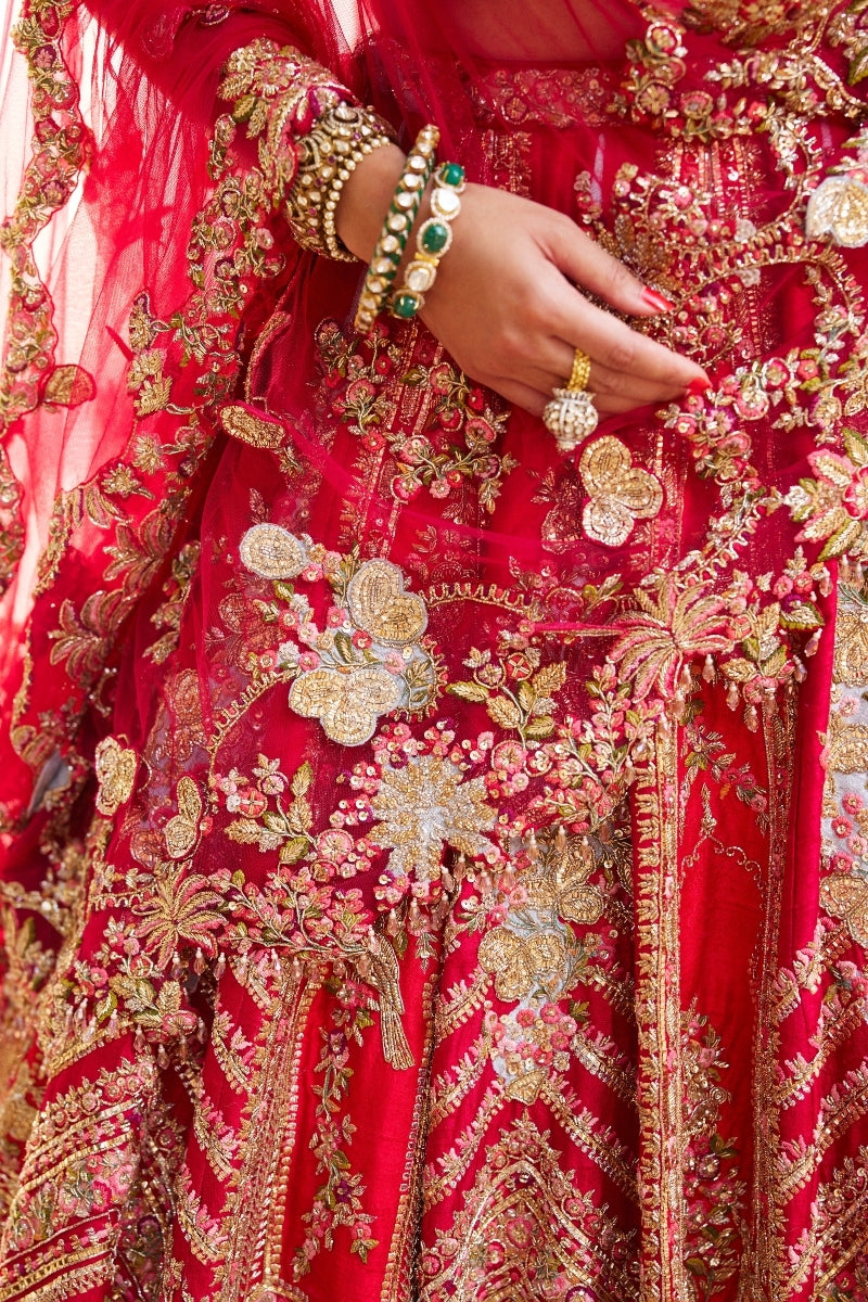 "Asani" Bridal Lehenga