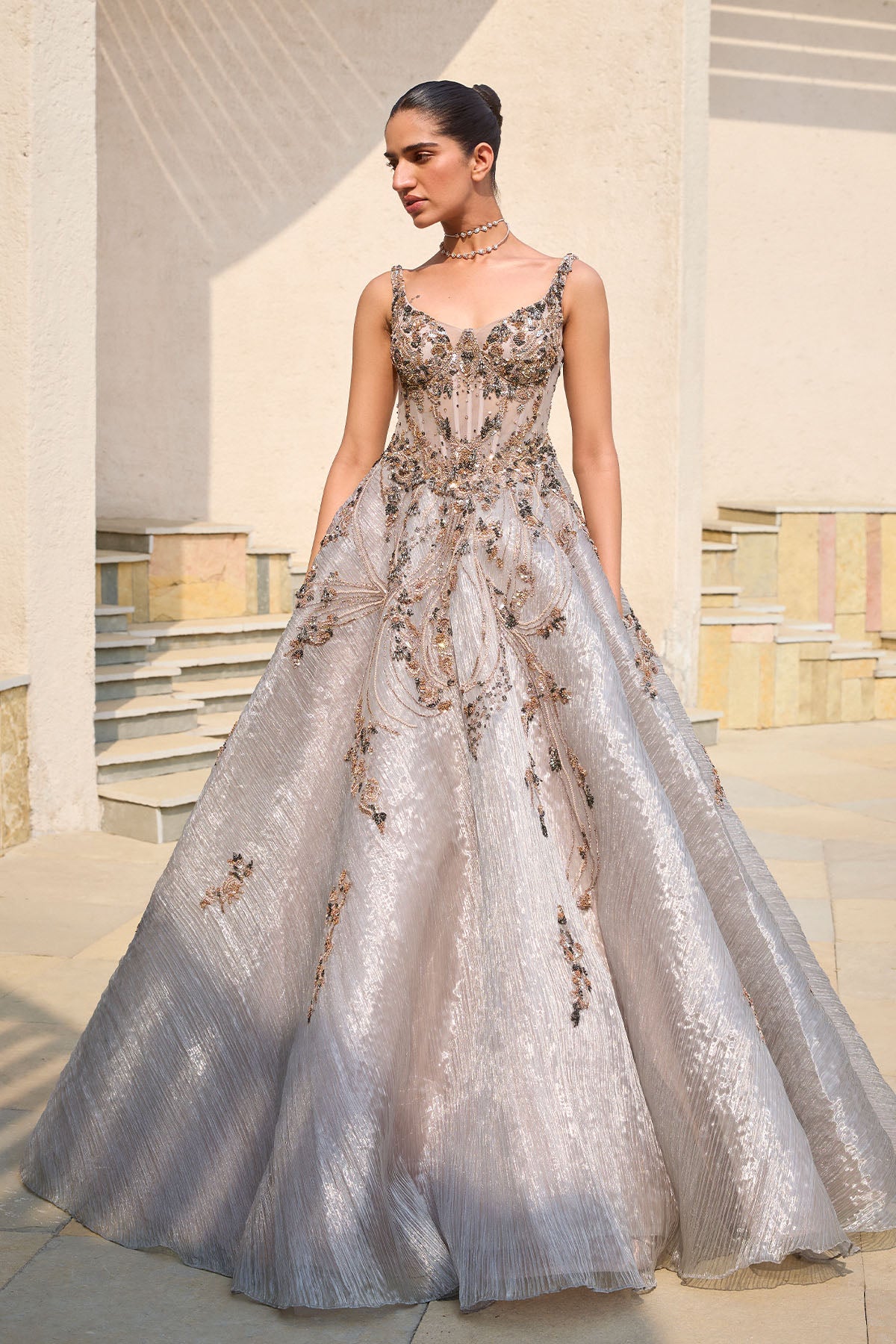 Celestial Ash Gown