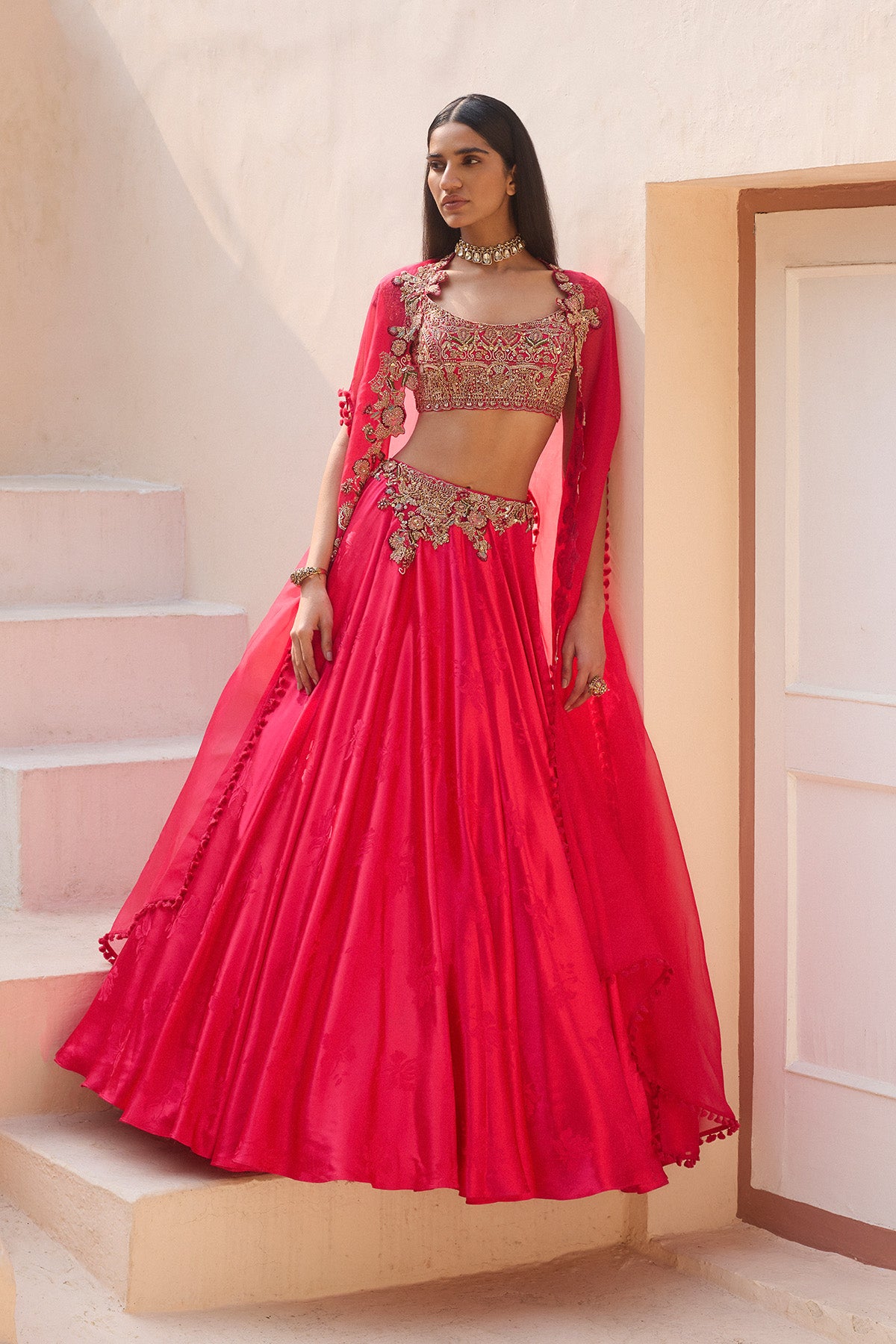 Elysian Rose Lehenga