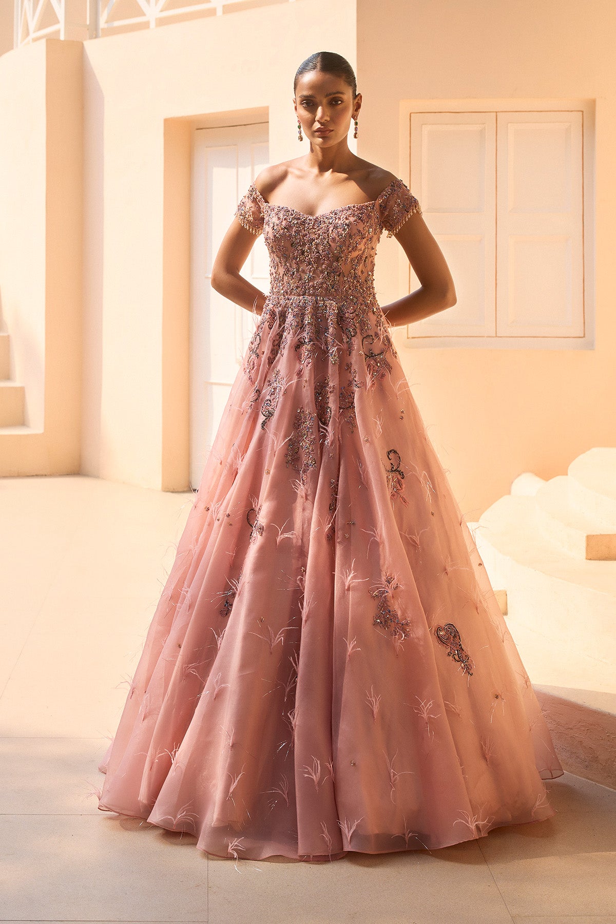 Rose-dawn Gown