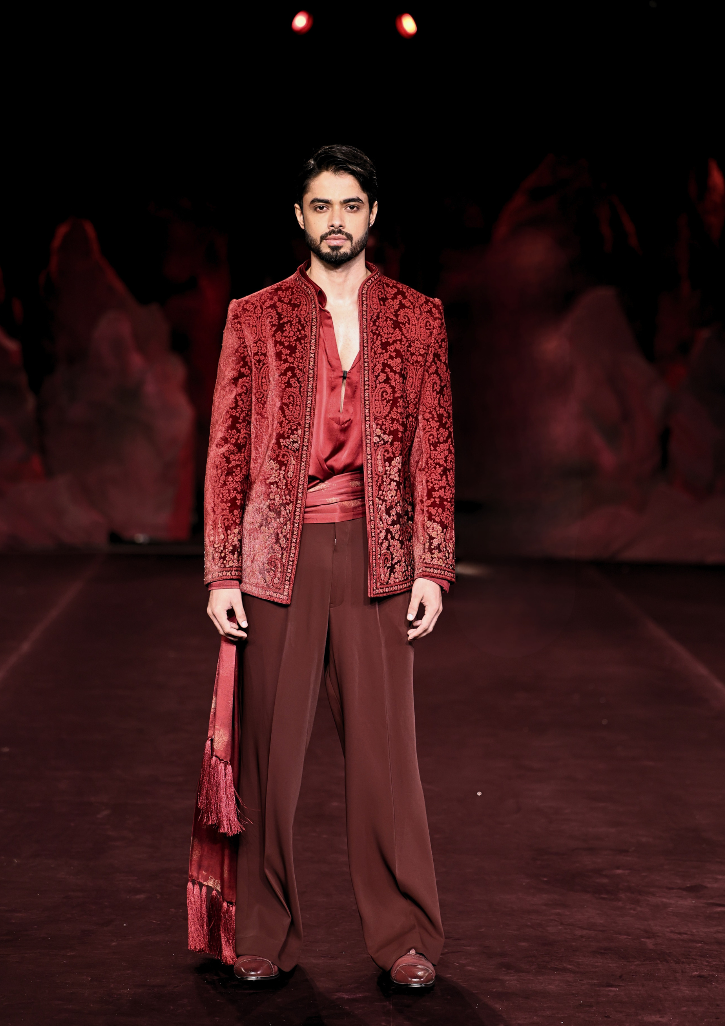 Chandravardhan Jacket Set