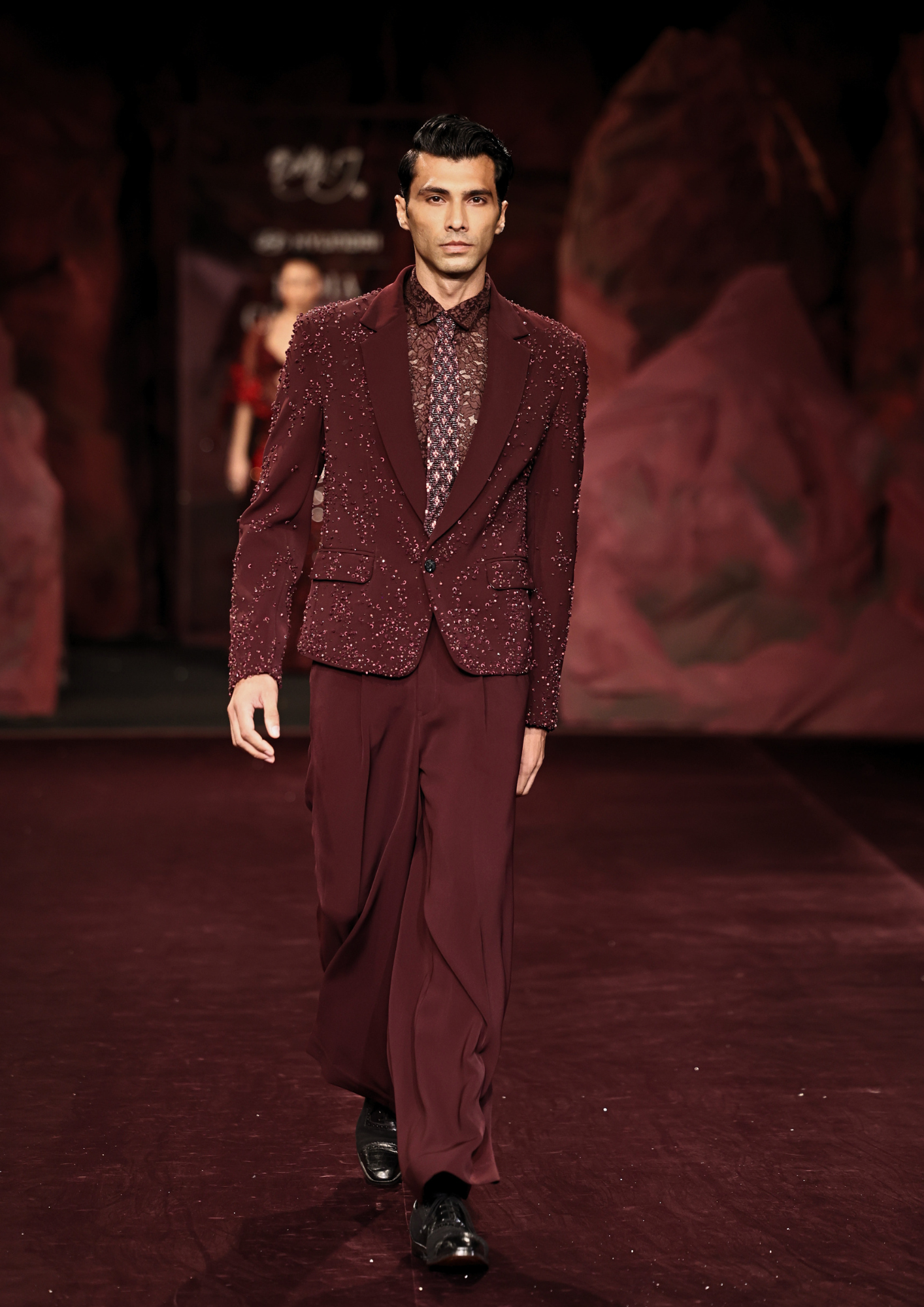 Merlot Jacket Set