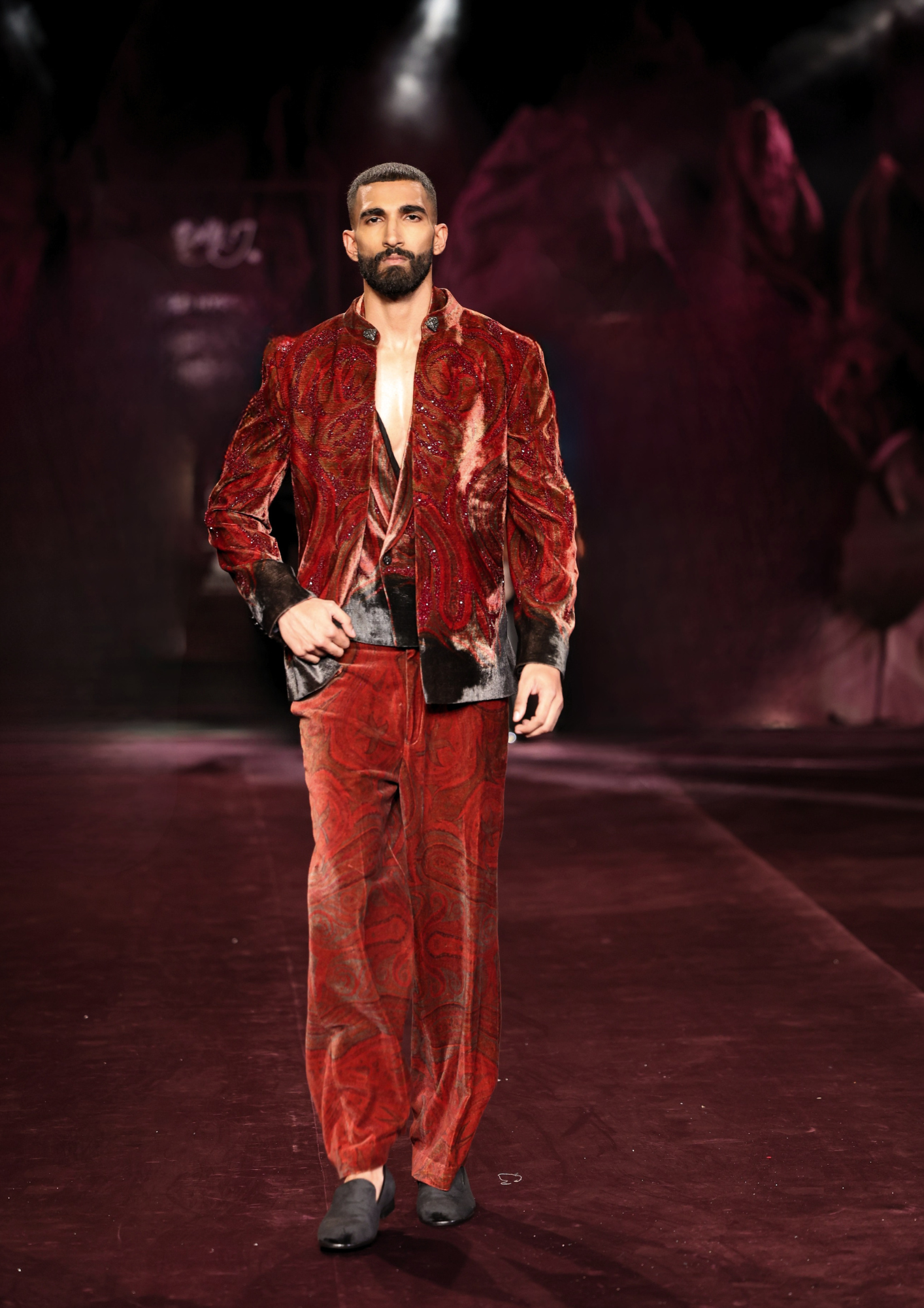 Baroque Jacket Set