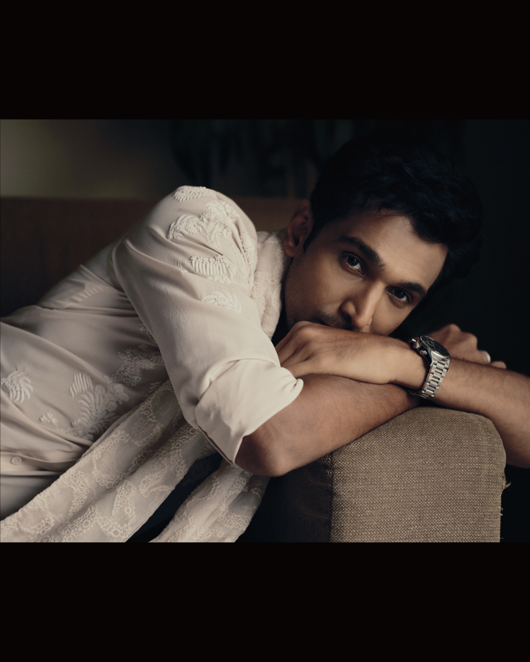 Patik Gandhi in The Alabaster Shirt and Trouser