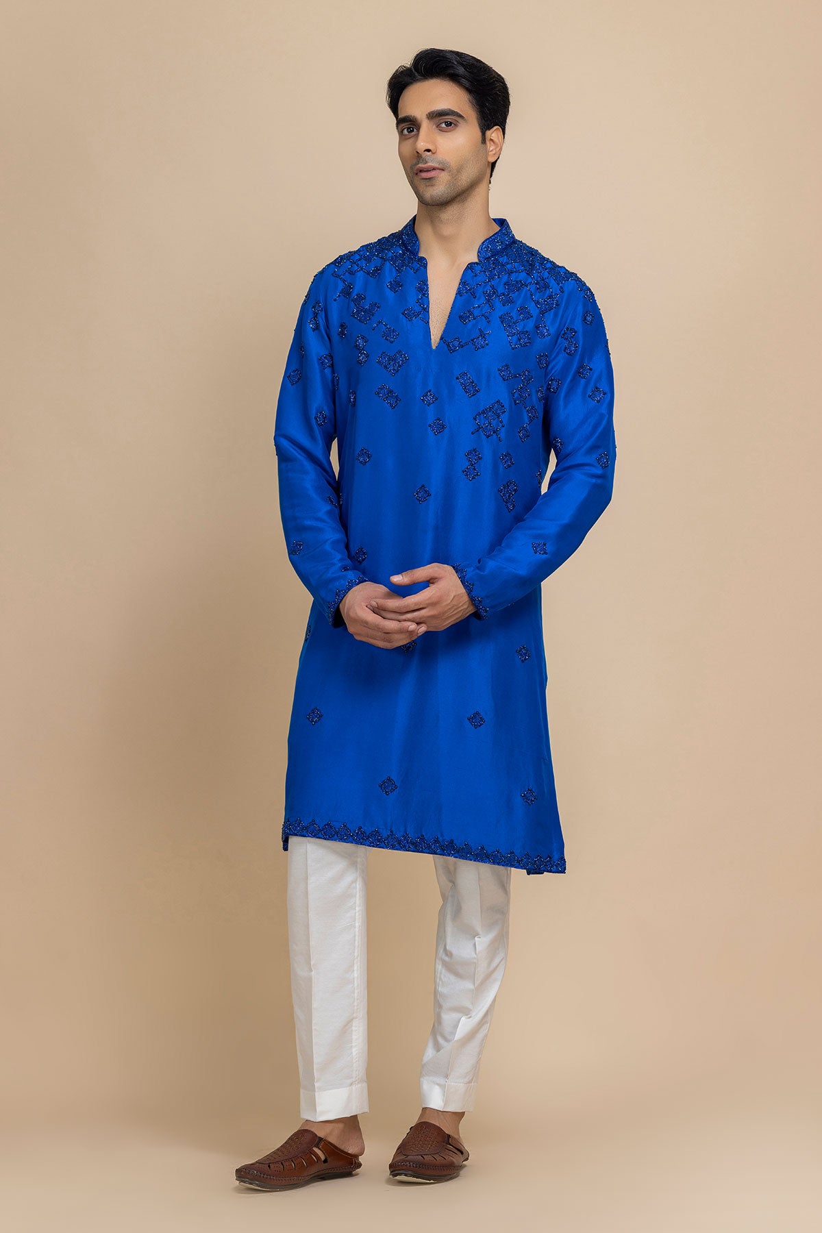 Blue Monarch Kurta & Pant Set