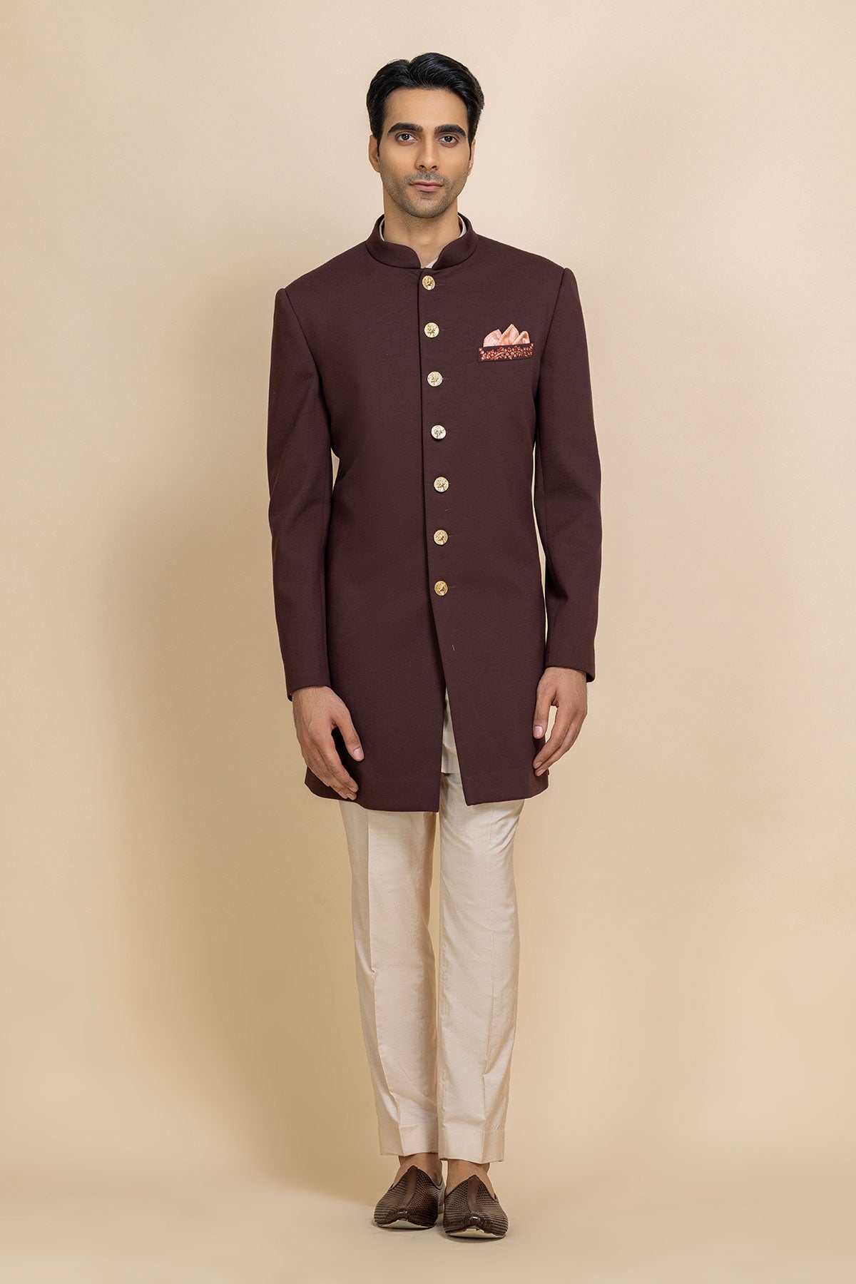 Auburn Regal Achkan