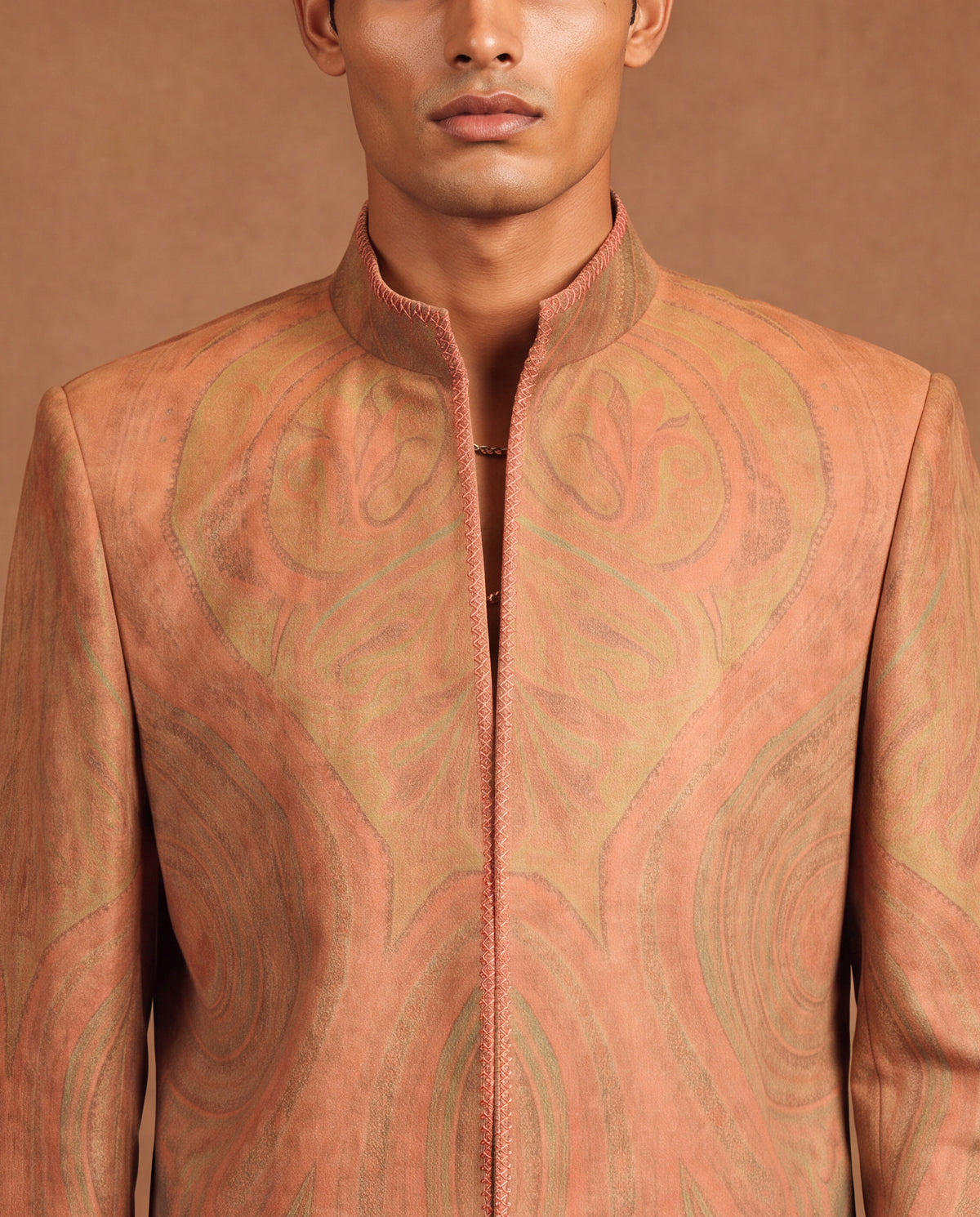 Suede Terra Open Jacket & Pant Set