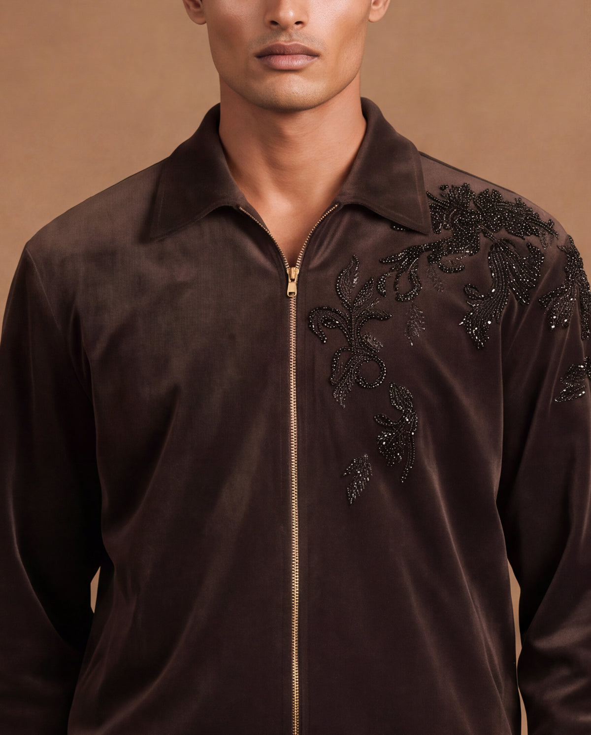 Chestnut Blaze Bomber Jacket