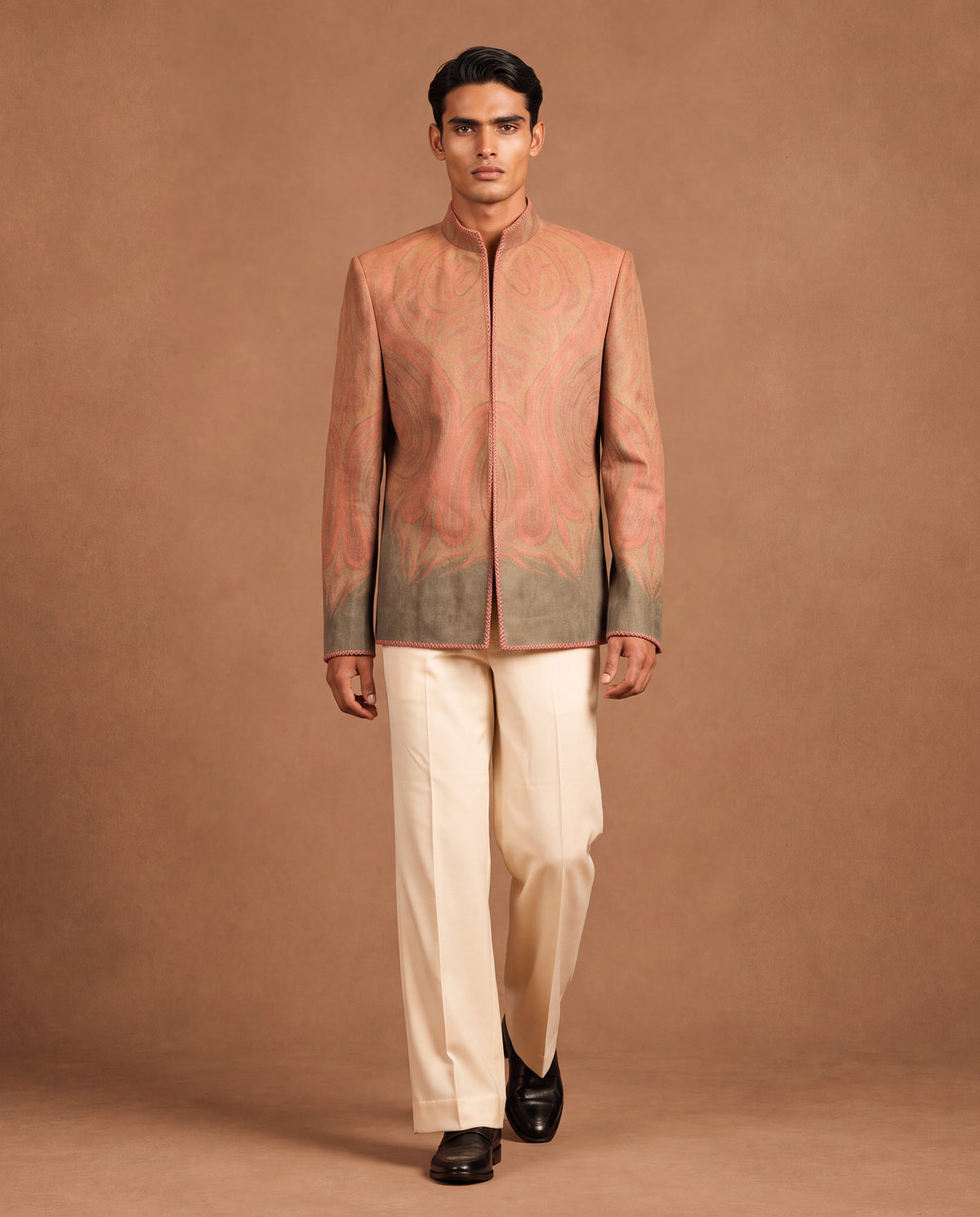 Suede Terra Open Jacket & Pant Set