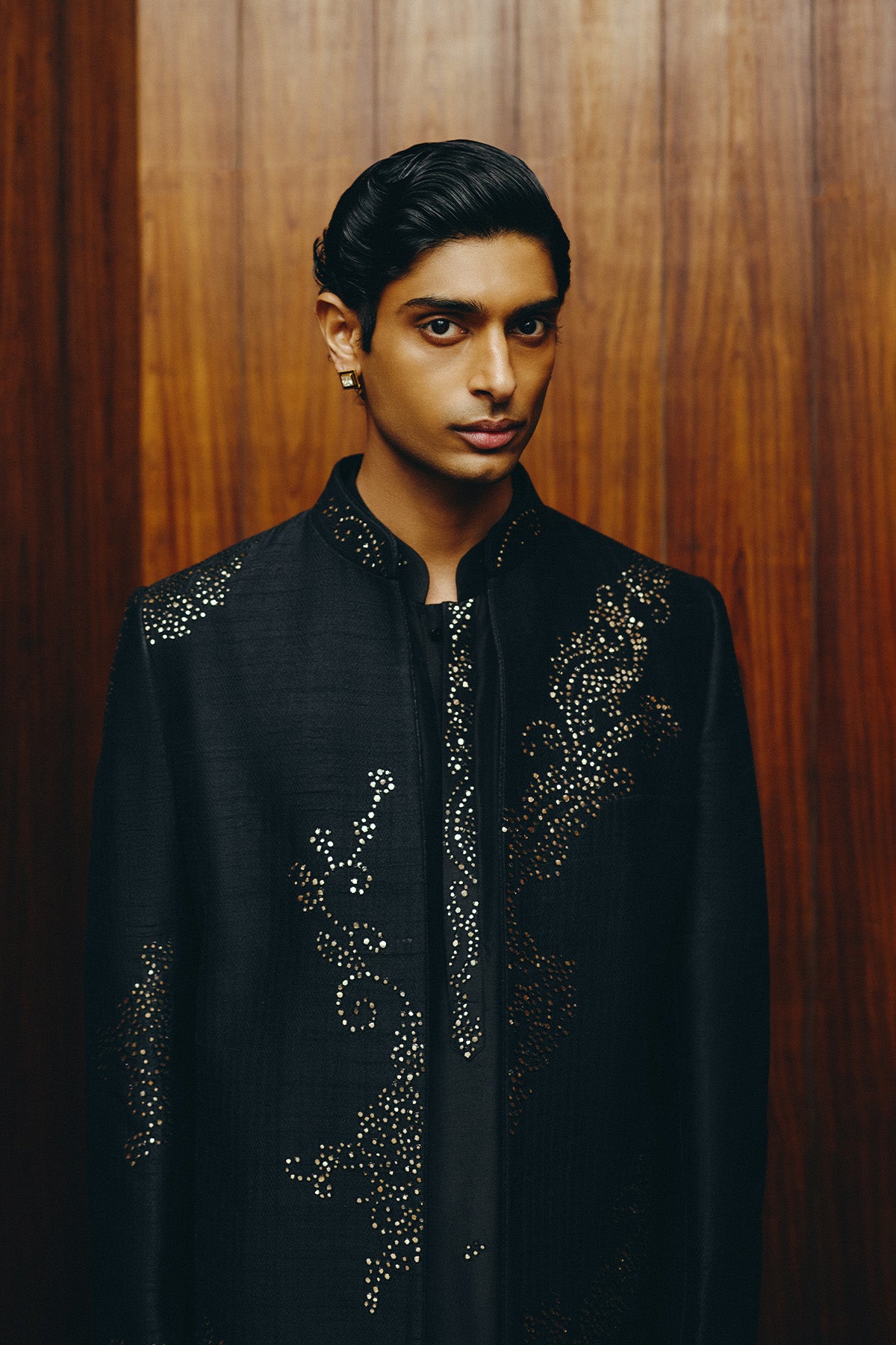 The Obsidian Mirror Achkan Set