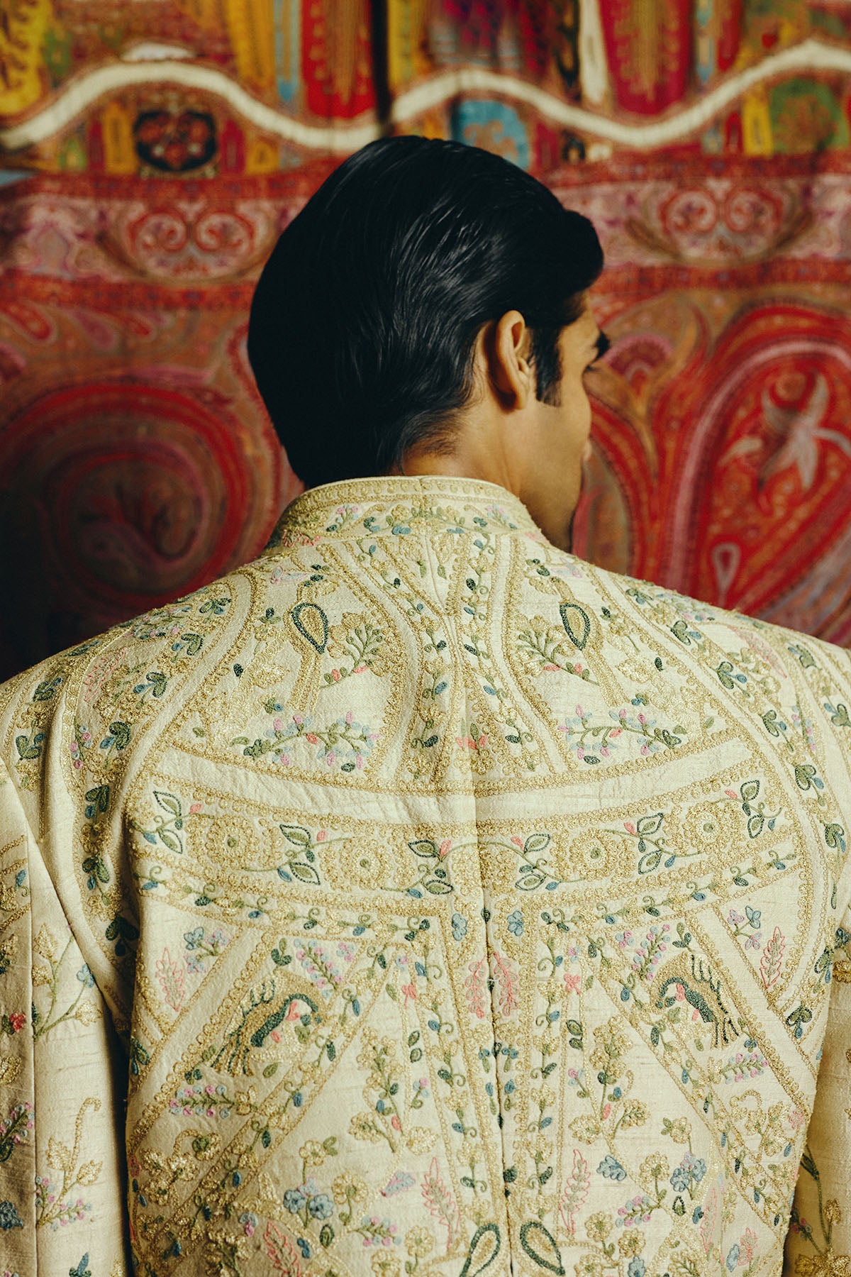 Imperial Pista Open Jacket with Kurta & Pant Set