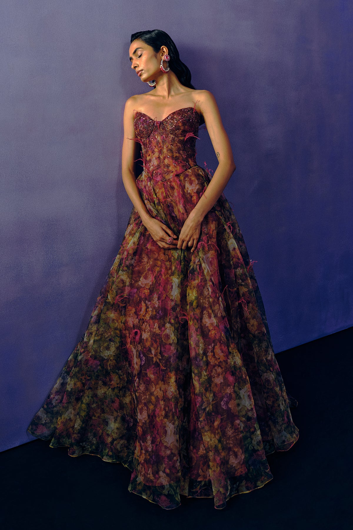 Wisteria Bloom Ball Gown