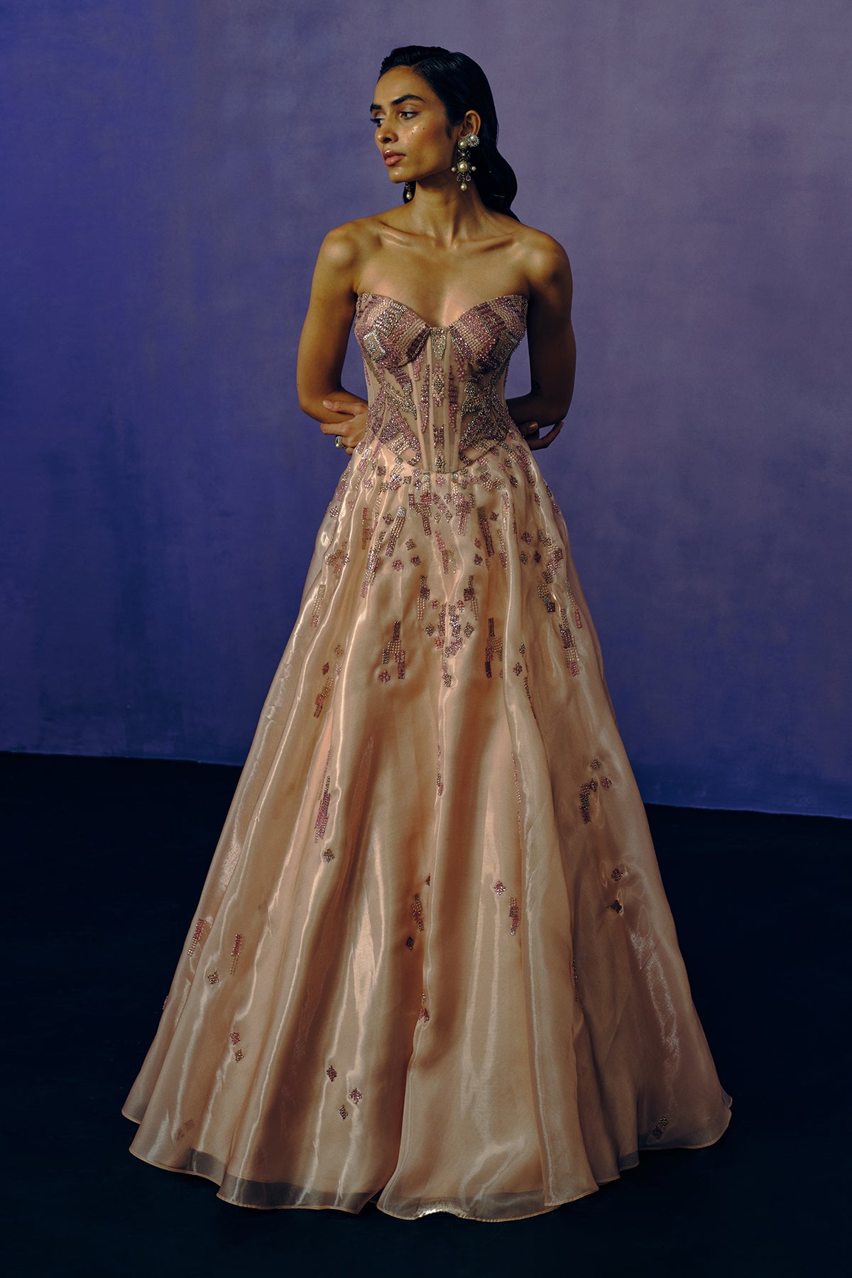 Sunlit Bloom Ball Gown