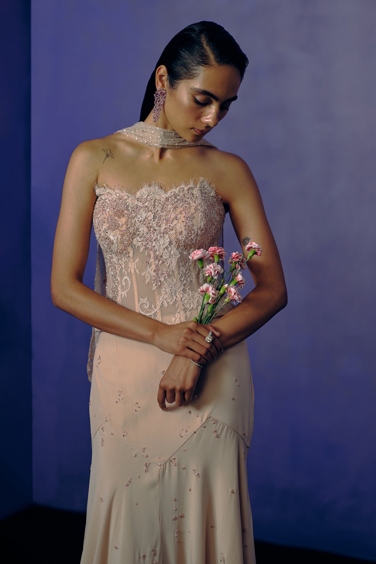 Petal Élan Corset & Skirt Set