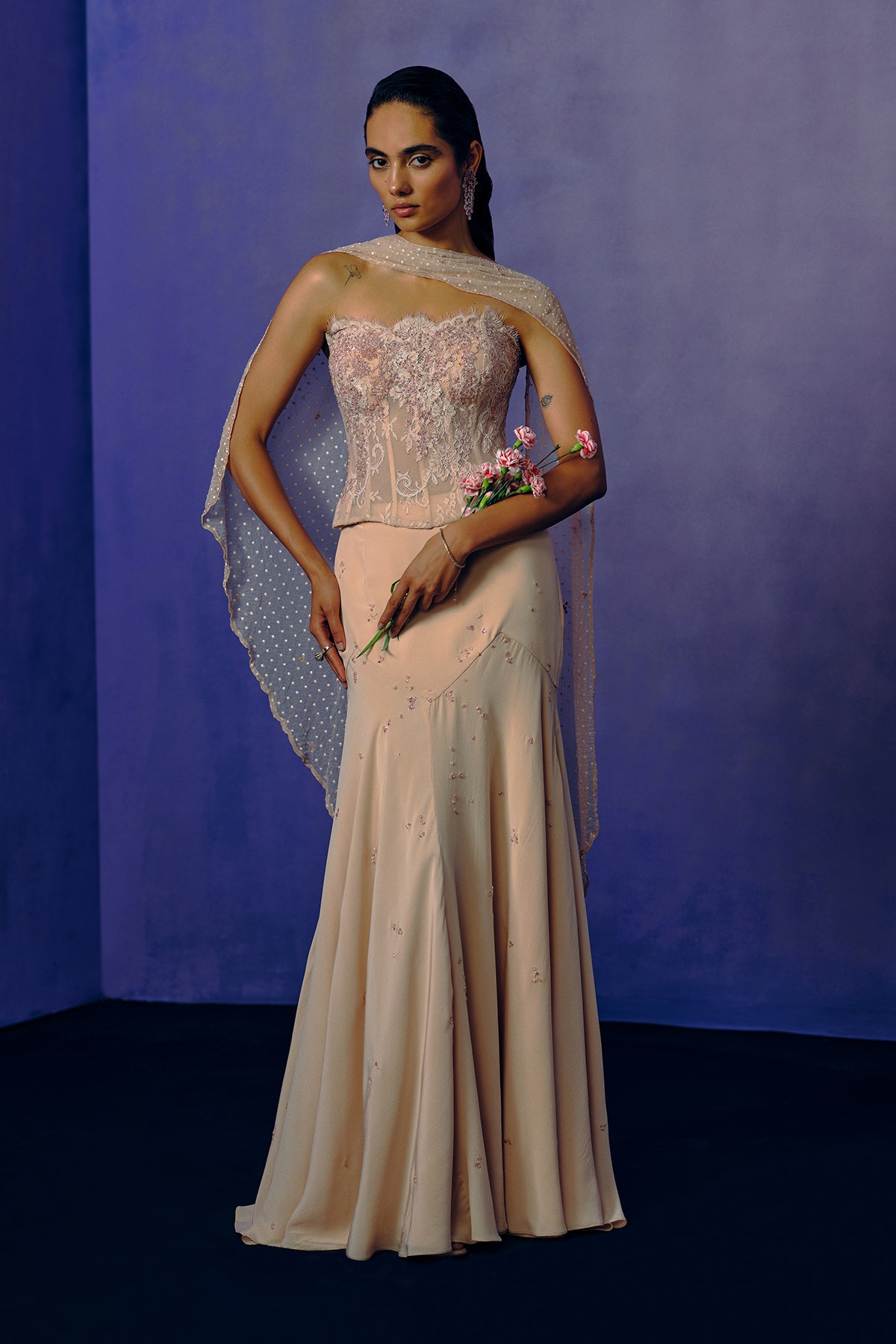 Petal Élan Corset & Skirt Set