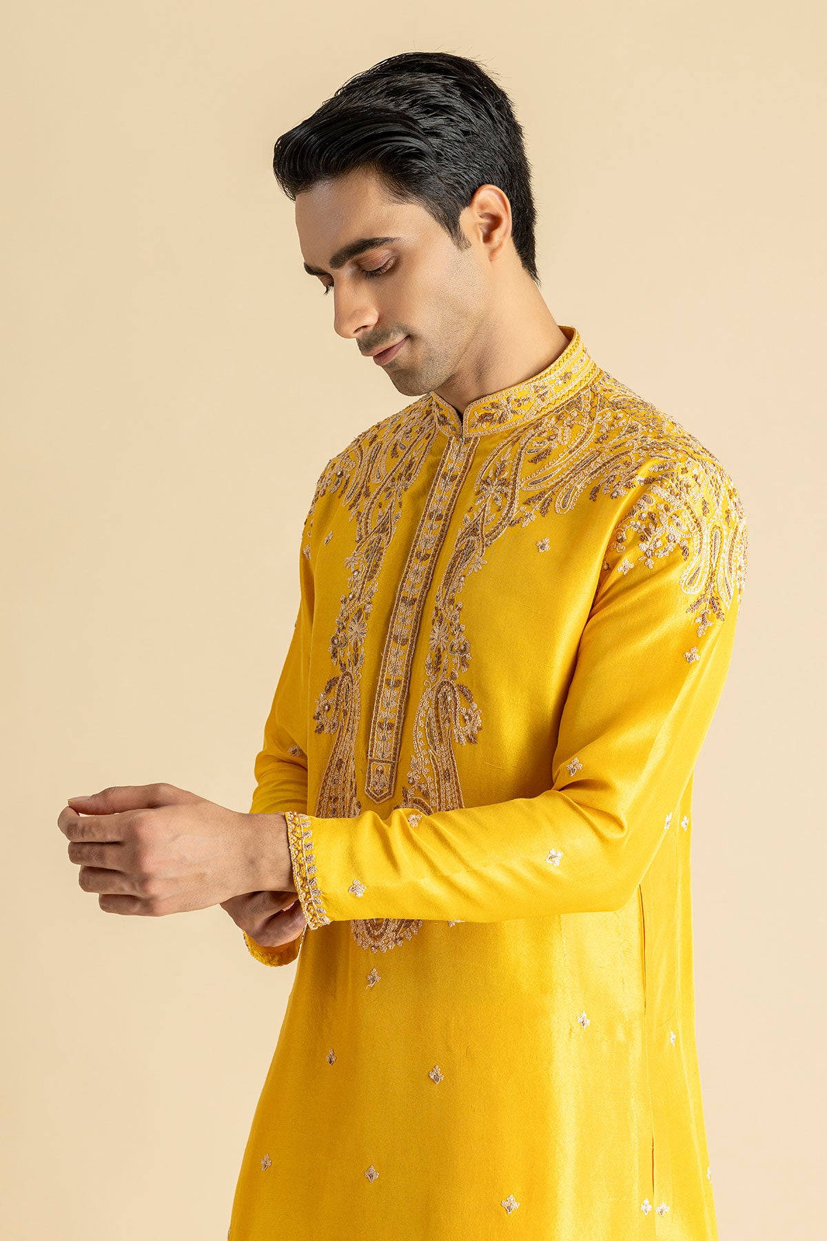 Desert Marigold Kurta & Salwar Set