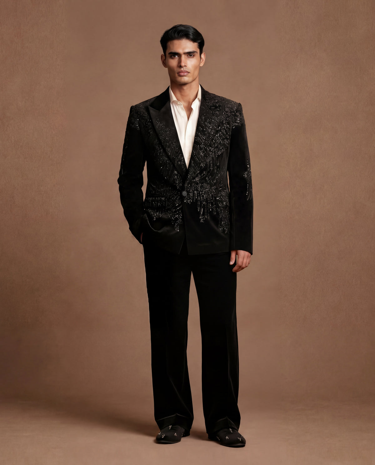 Grelvin Jacket, Shirt & Pant Set