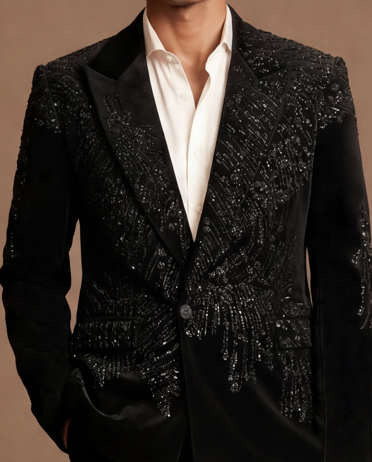 Grelvin Jacket, Shirt & Pant Set