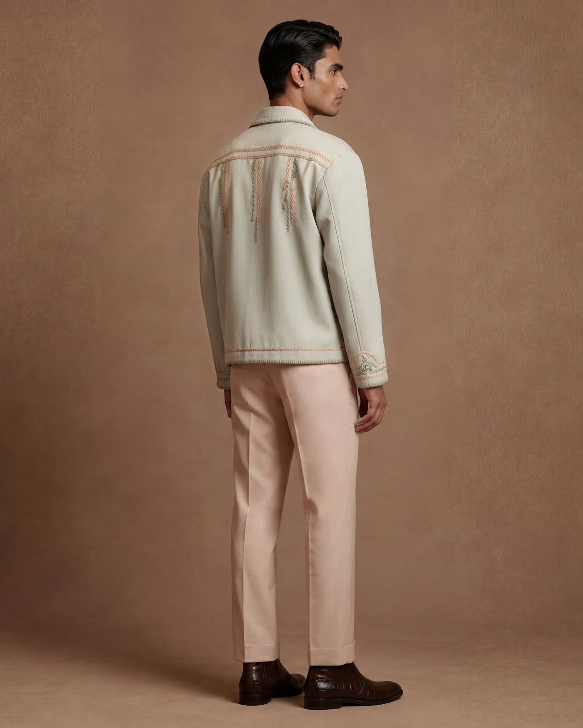The Powder Mist Open Jacket, Shirt & Pant Set