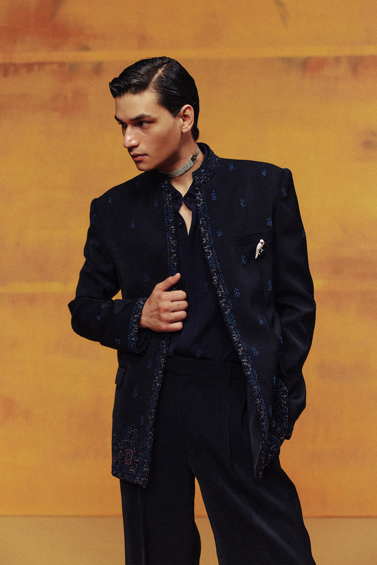 The Midnight Tide OPEN JACKET SET