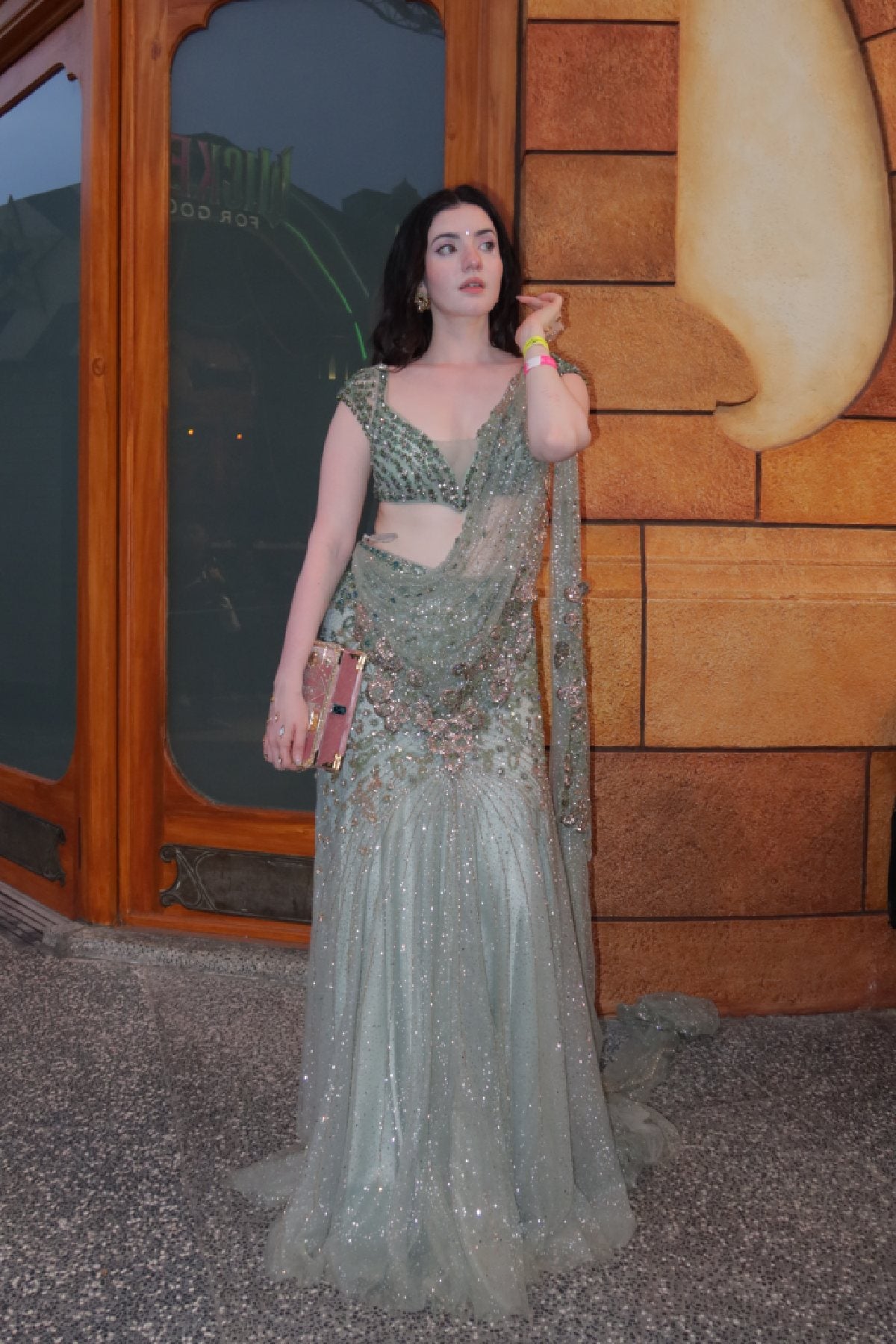 Aatha shah in "Michele" Drape Saree