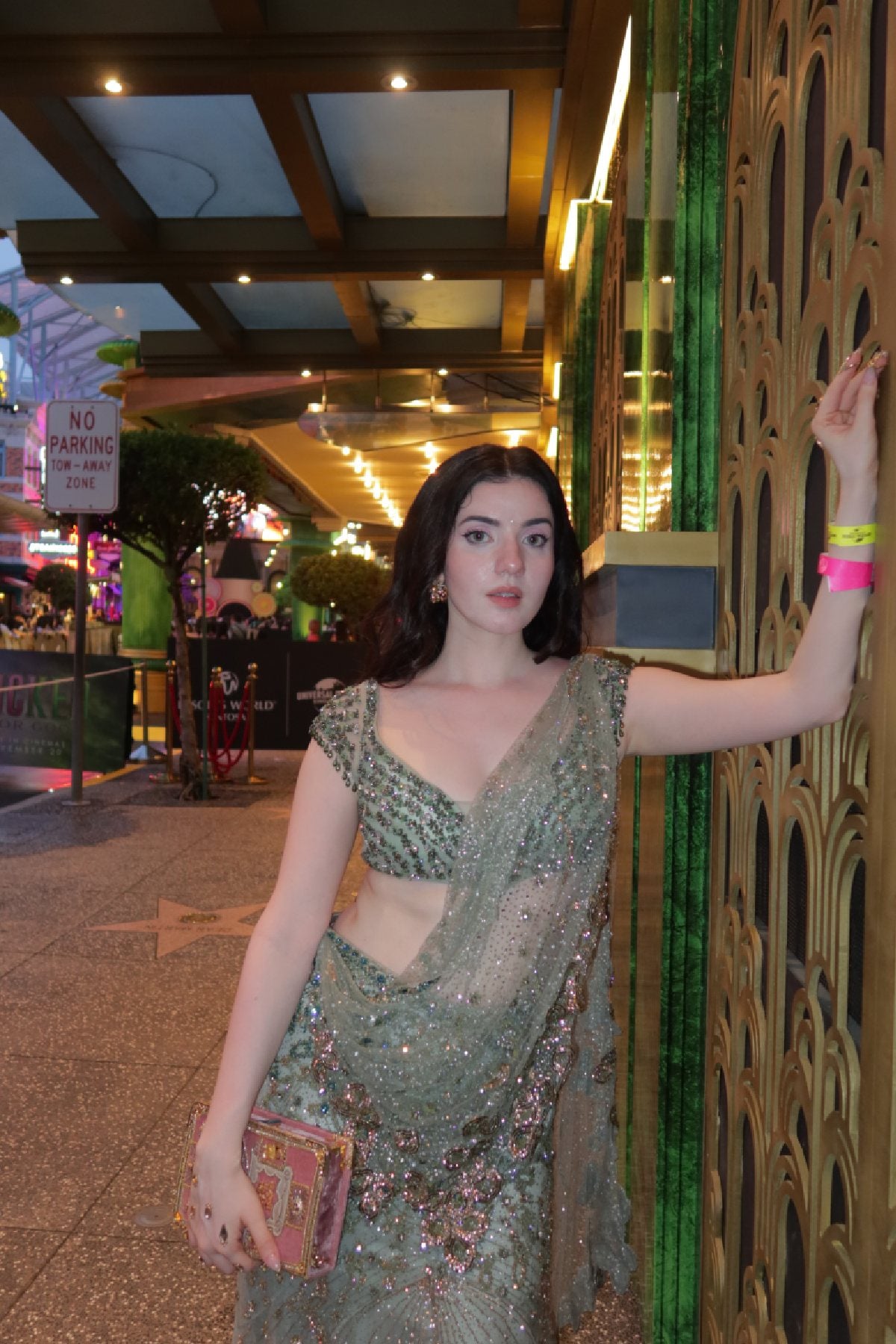 Aatha shah in "Michele" Drape Saree