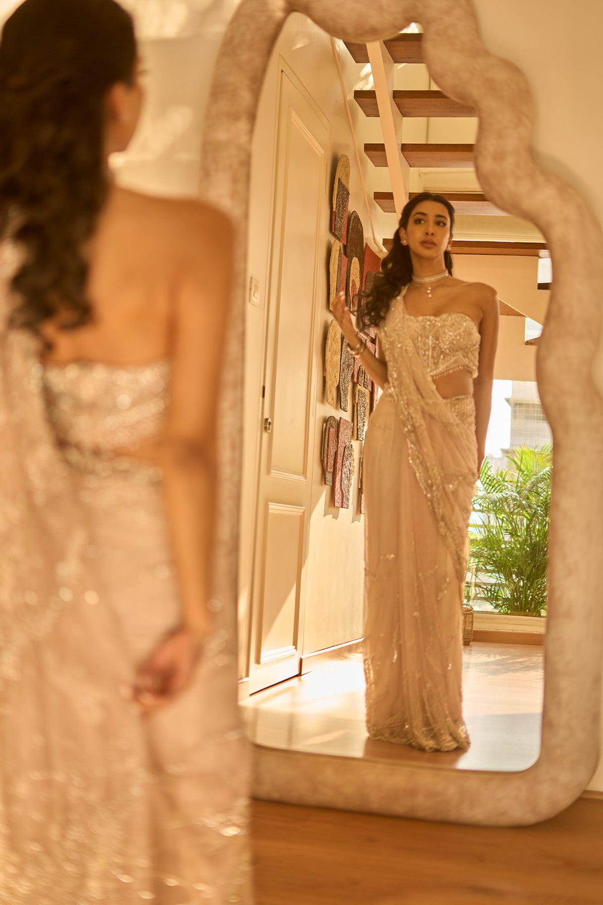 Jayati Modi in Moonlit Whisper Saree