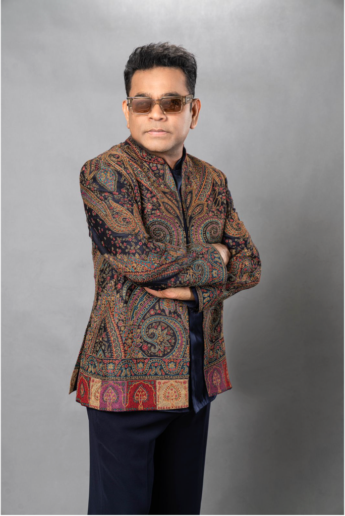 AR rahman in Safar Kashida Open Jacket Set