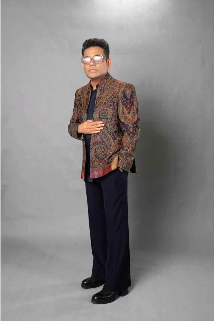 AR rahman in Safar Kashida Open Jacket Set