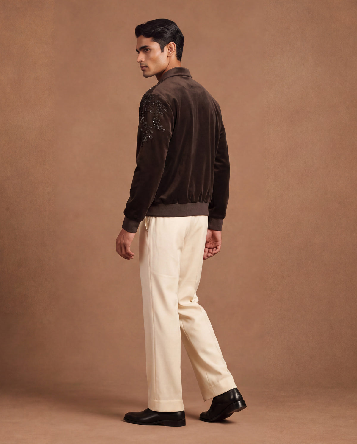 Chestnut Blaze Bomber Jacket