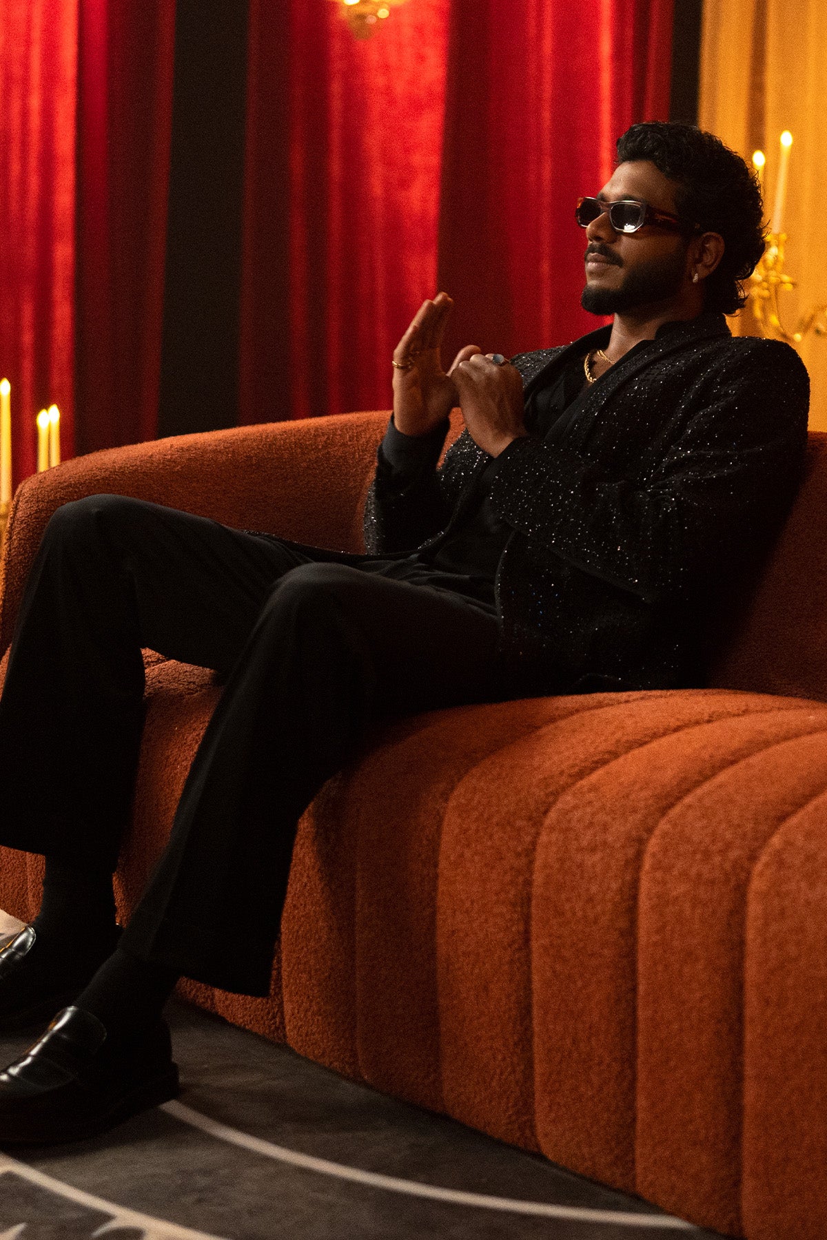 King In Eclipse Velvet Tuxedo