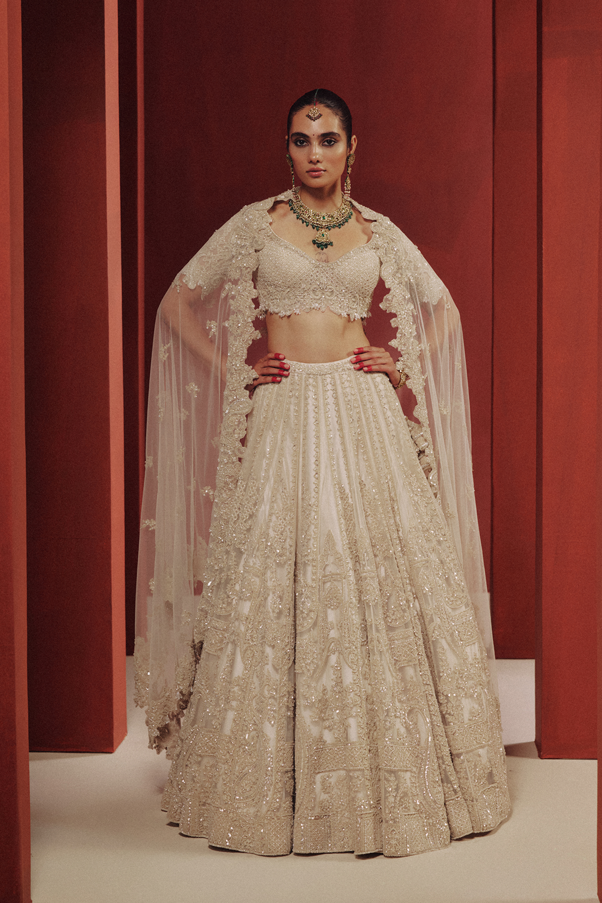 Pearl Élan Bridal Lehenga