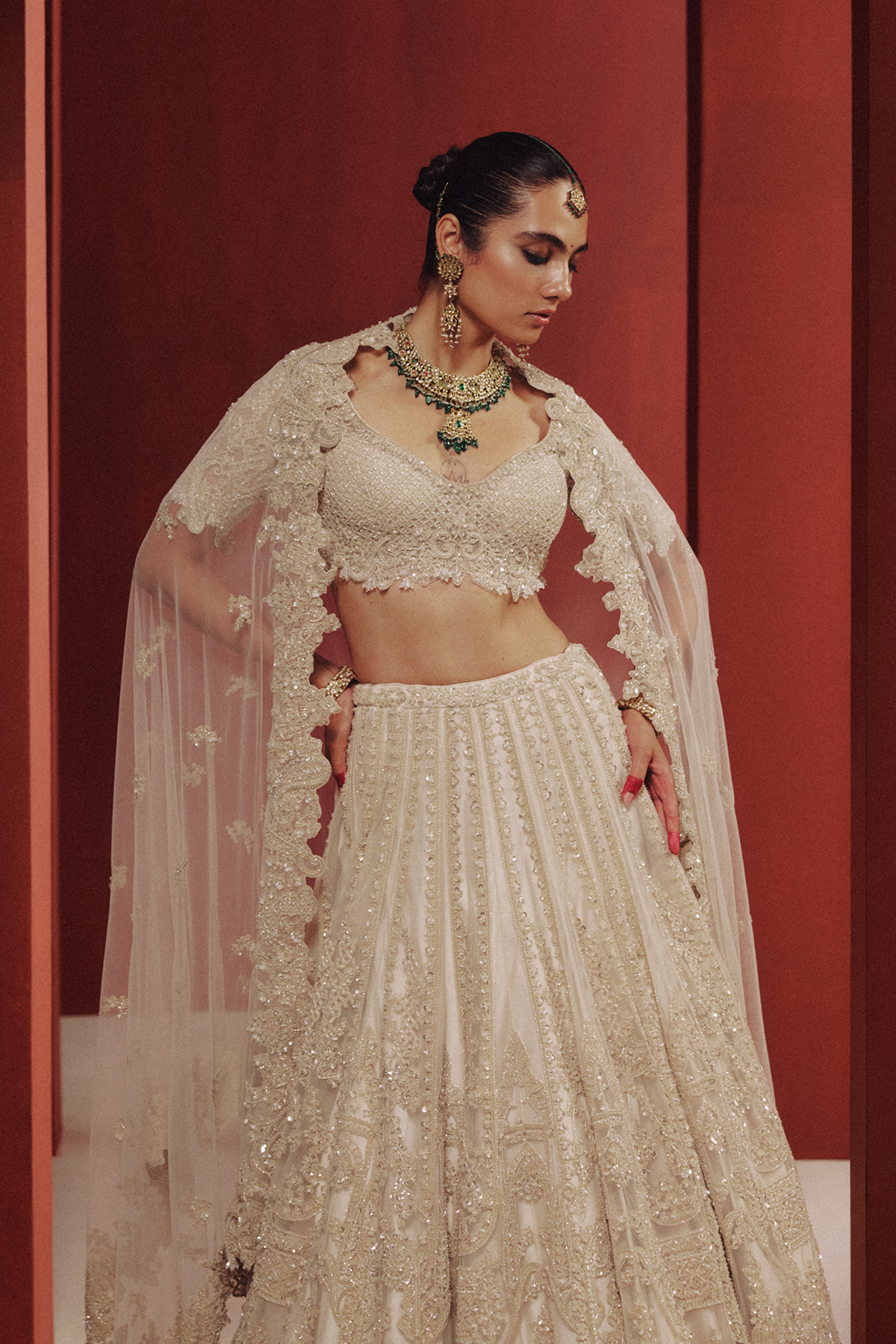 Pearl Élan Bridal Lehenga