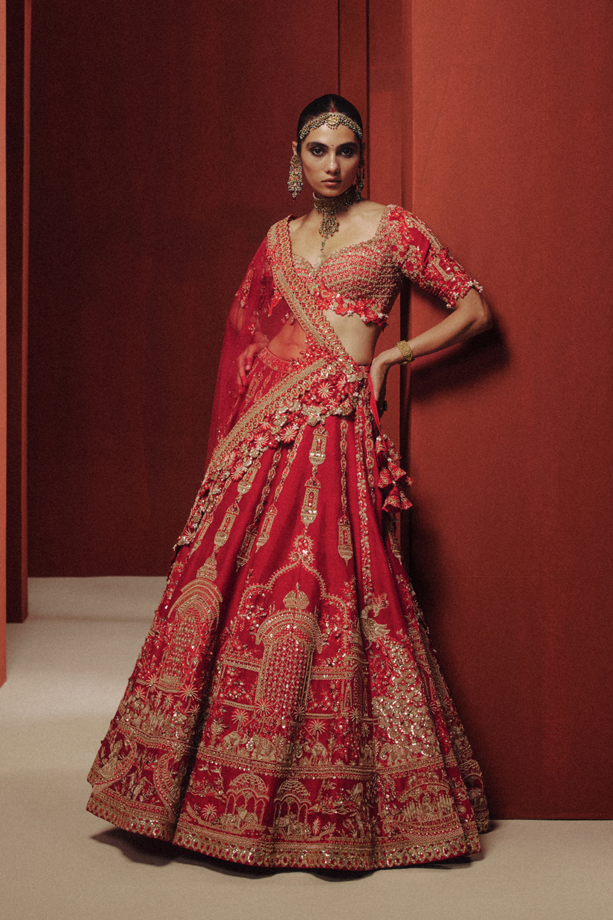 Ember Bloom Bridal Lehenga