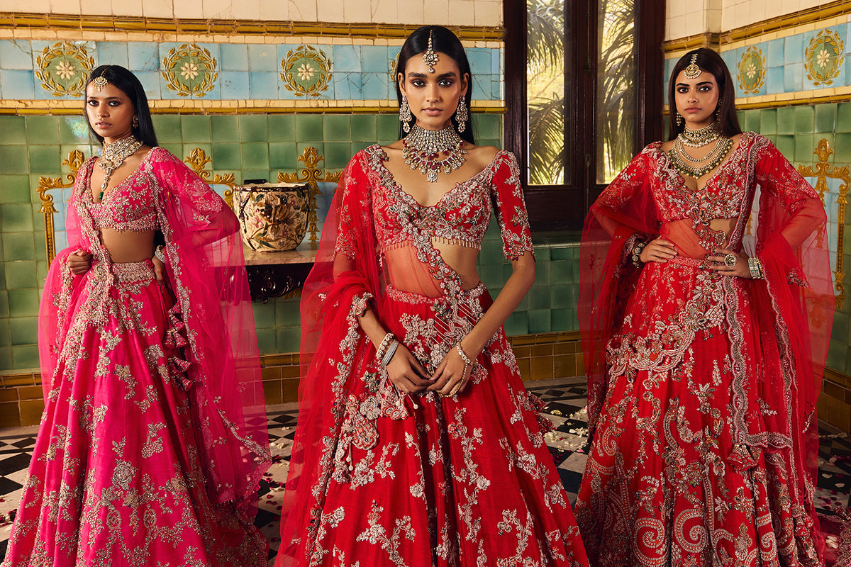 Buy Girls Ethnic Wear - Peplum hem short kurta with leheriya lehenga Online  at 59% OFF | Cub McPaws