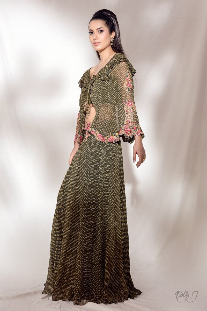 "Natalia" Printed Chiffon Seperates