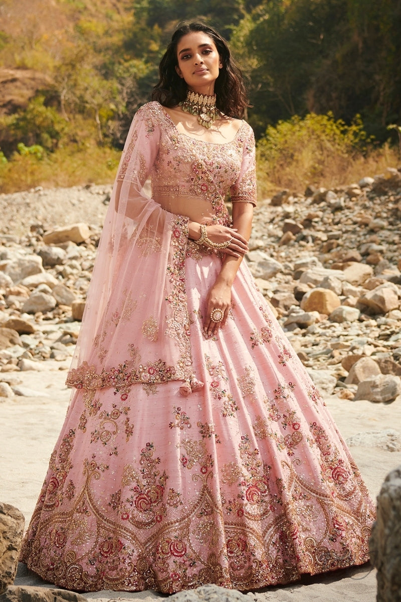 "Rubene" Silk Lehenga Set