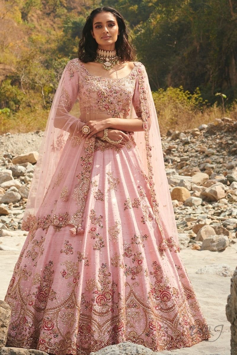 "Rubene" Silk Lehenga Set