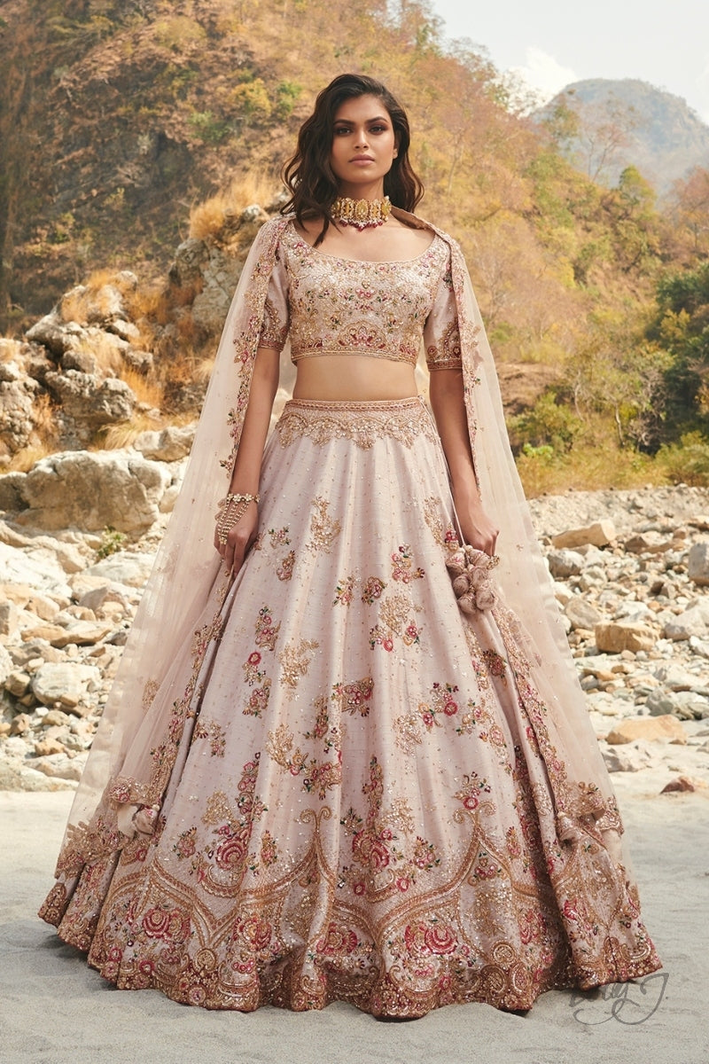 "Rati" Silk Lehenga Set