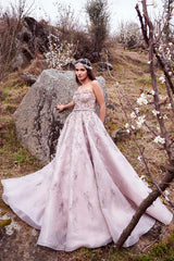 "Primrose" French Organza Bridal Gown