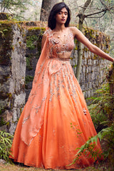 "Vivienne" Organza Lehenga Set
