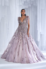 "Nicolette" Organza Gown