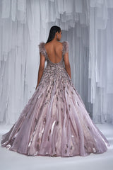 "Nicolette" Organza Gown