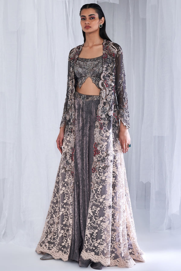 Jacket Style Lehenga Dress | New Arrival Ghagra Choli